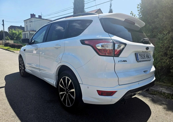 Ford Kuga cena 69900 przebieg: 186000, rok produkcji 2018 z Wleń małe 254